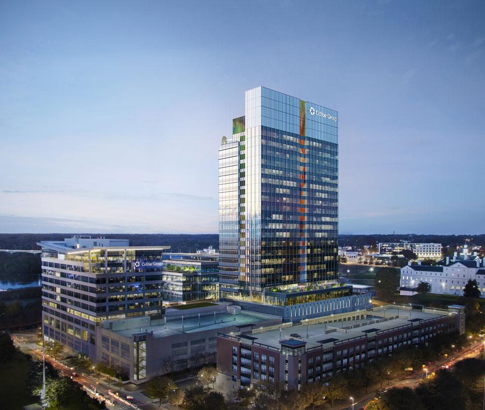 CoStar Group tower, Richmond, Virginia — Kendall/Heaton, Architect of Record